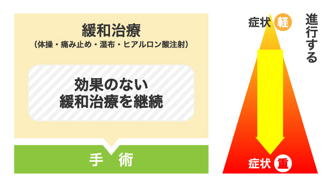 従来の治療